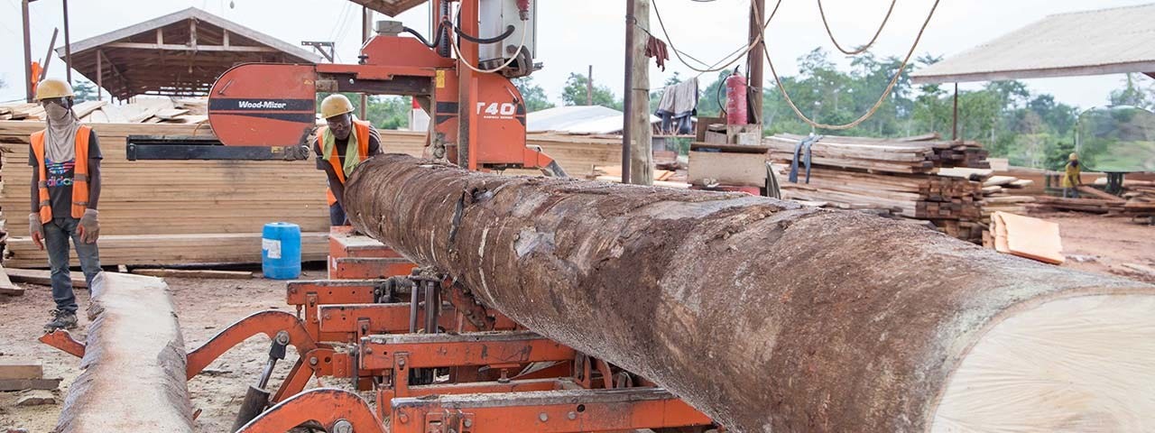 GHANAIAN SAWMILL SHOWS THE WAY FORWARD FOR SAWMILLING IN AFRICA